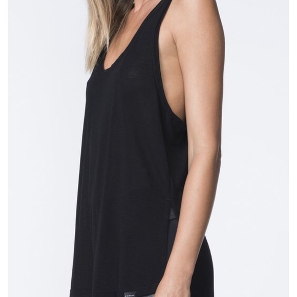 KORAL RUNOUT TANK - BLACK - Picture 2 of 5